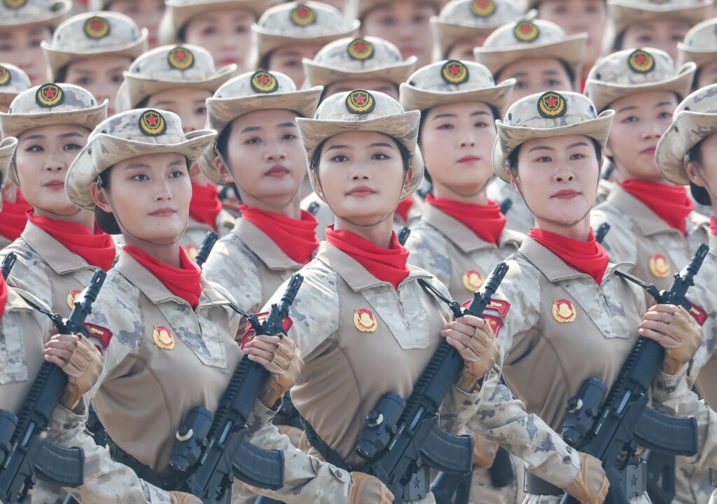 Desfile militar en China