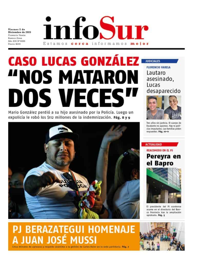 «Nos mataron dos veces»: el drama de Mario González | Edición Impresa Infosur