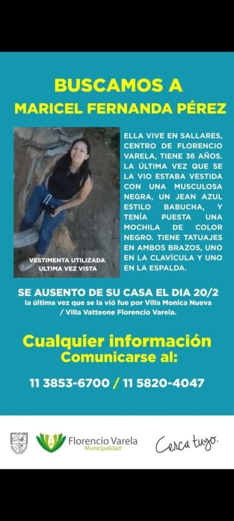 Flyer maricel búsqueda
