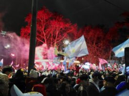 Florencio Varela le agradeció a la Selección Argentina.