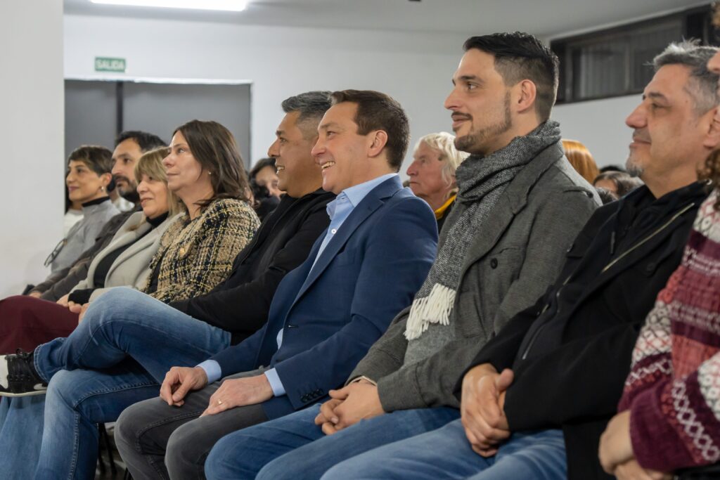 El intendente Andrés Watson y el presidente del HCD Gustavo Rearte.