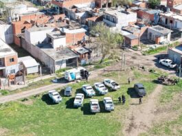 El operativo antidroga en Florencio Varela y Quilmes