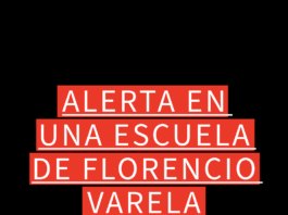 Alerta en una escuela de Florencio Varela